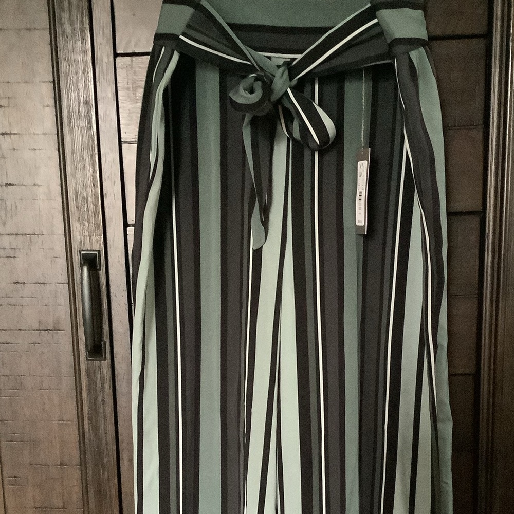 New York & Company Eva Mendes Palazzo Pants Size Large
